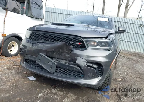 2021 Dodge Durango Gt Plus Awd из США, поврежденный, VIN 1C4RDJDG2MC696714
